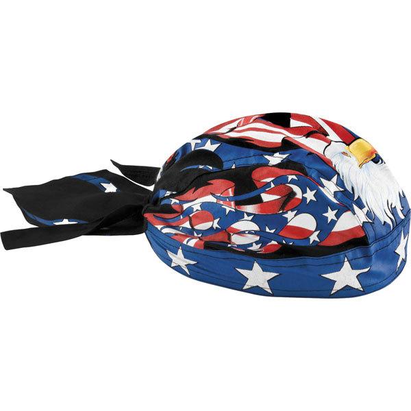 Zan headgear road hog usa flames flydanna headwrap