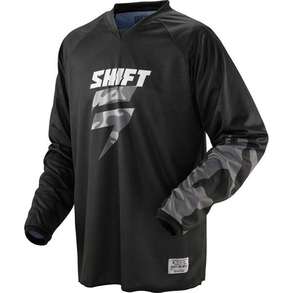 Black/camo l shift recon camo jersey 2013 model