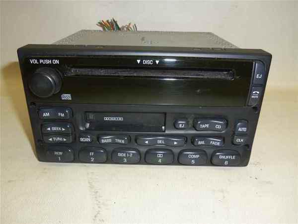 98-01 ford explorer cd/cassette radio oem lkq