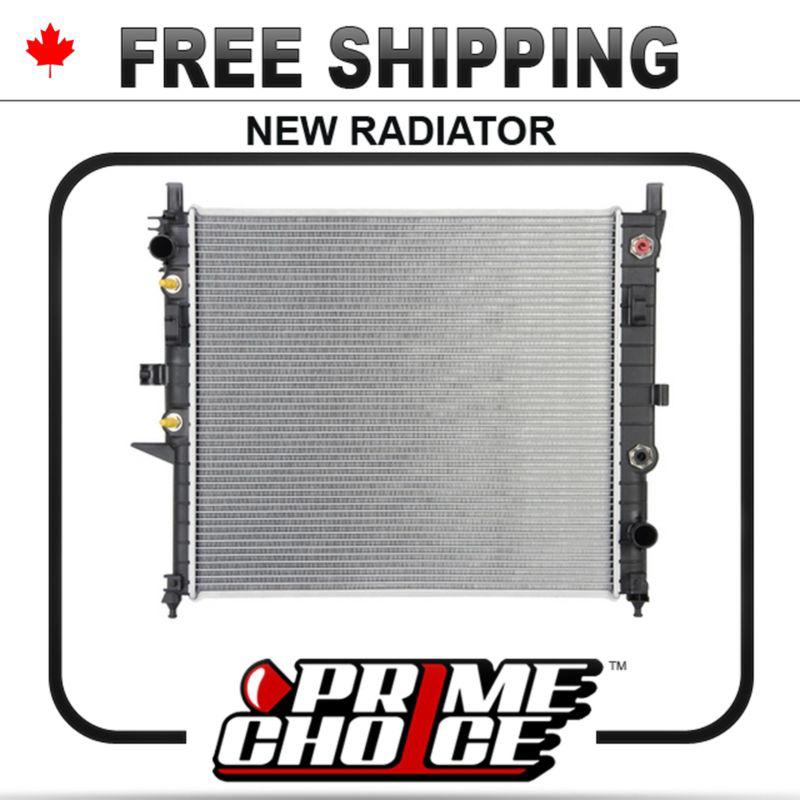 New direct fit complete aluminum radiator 100% leak tested for 3.2l-4.3l-5.0l