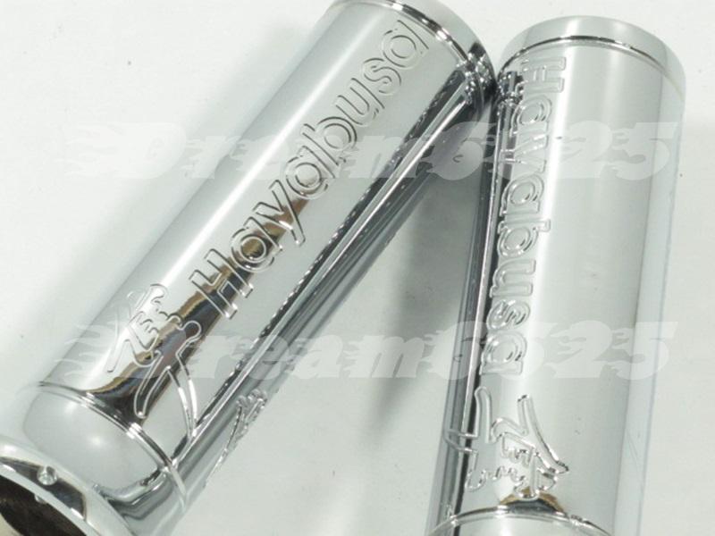 Hand grips suzuki 1300 hayabusa chrome aluminum 1" 7day