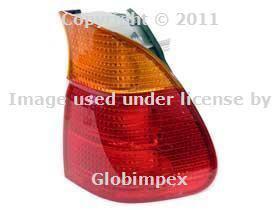 Bmw e53 (00-03) fender tail light red+yellow right oem + 1 year warranty