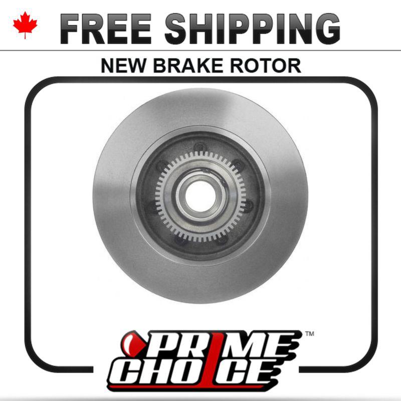 1 premium new disc brake rotor for front fits left driver / right passenger side