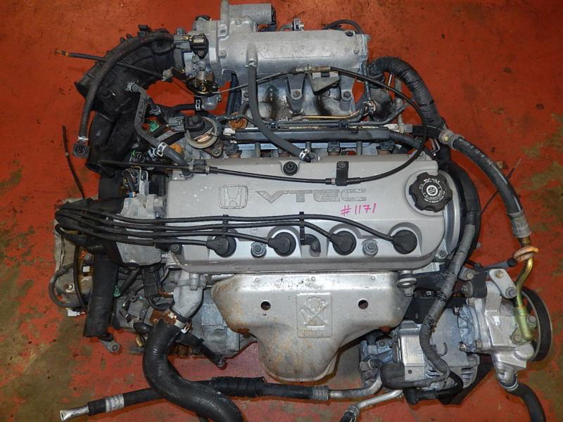 Jdm honda accord f22b 2.2l sohc vtec engine & automatic transmission 1994-1997