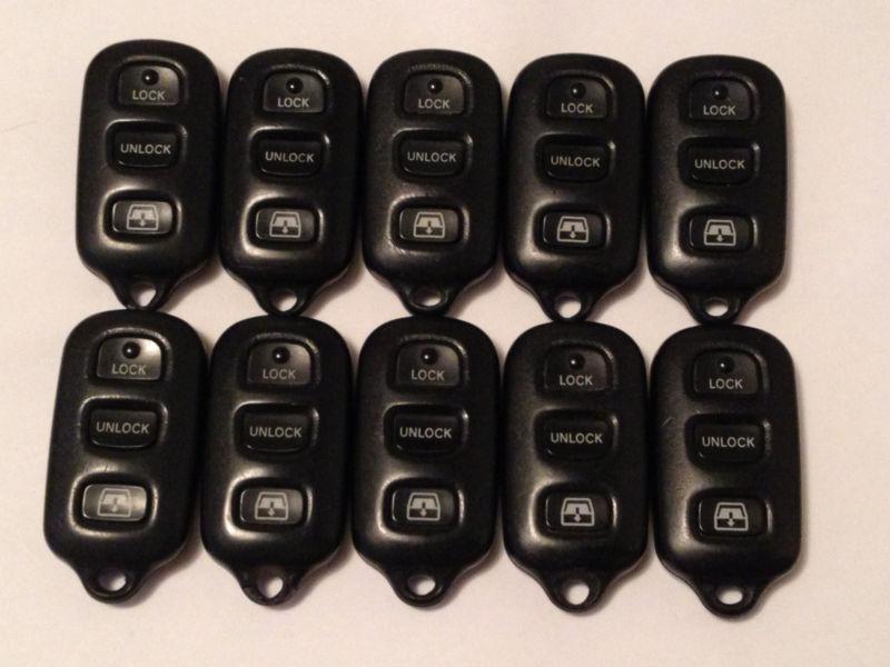 Hyq12ban  lot of 10 *rear window button* toyota keyless remote fobs total of 10