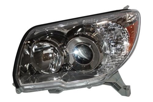 Tyc 20-6762-91 - 2006 toyota 4runner left replacement headlight assembly