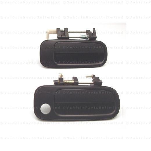 92 - 96 2 pc p door handle set  *   fits: toyota camry