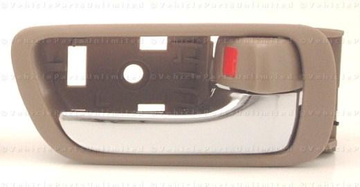 2002 thru 2006 inside right door handle  fits: toyota camry