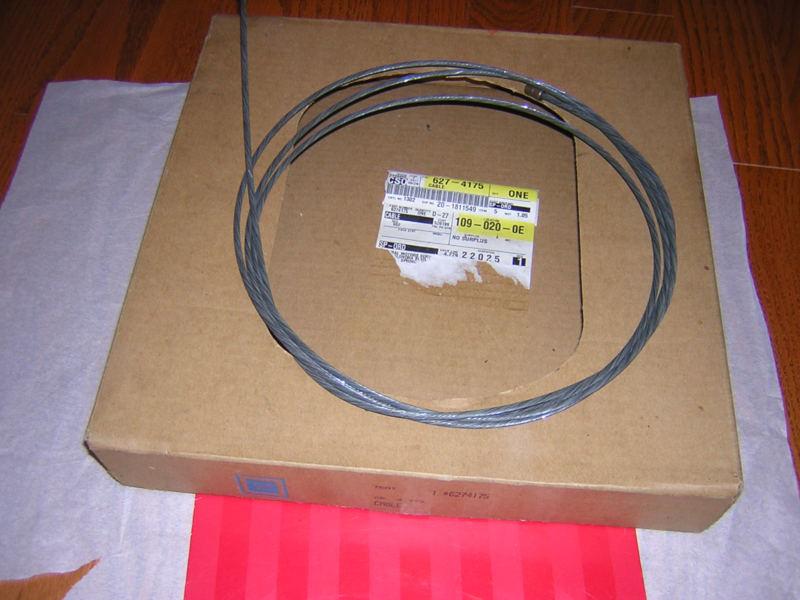 Gm nos intermediate cable # 6274175   fits  chevy pickup
