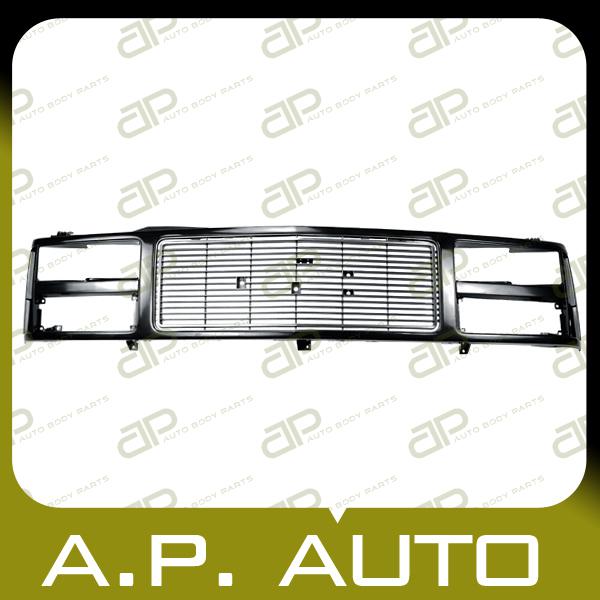 New grille grill assembly 88-93 gmc c/k pickup composite 1500 2500 3500