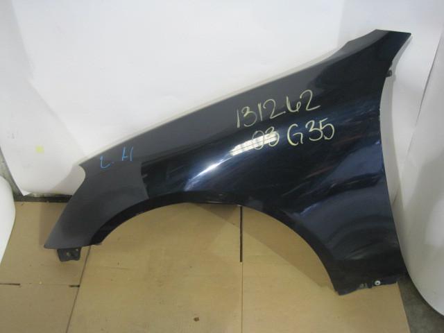 03 04 05 06 infiniti g35 oem left front driver fender sedan 63101al530 464393