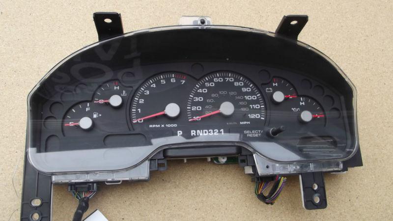 2003 ford explorer xlt instrument cluster speedometer control panel oem