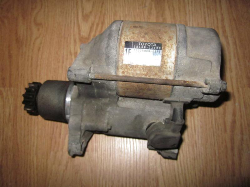 28100-03100 denso toyota starter. fits many. used