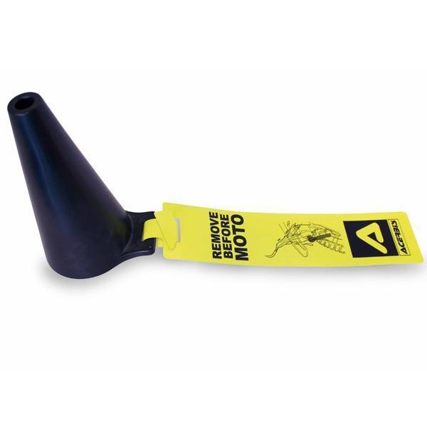 Acerbis silencer end cap plug black universal