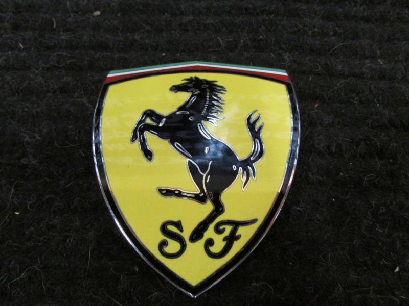 Sell Ferrari 360, F430, Fender Shield, Badge, Emblem, Used, P/N ...