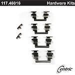 Centric parts 117.46016 front disc hardware kit