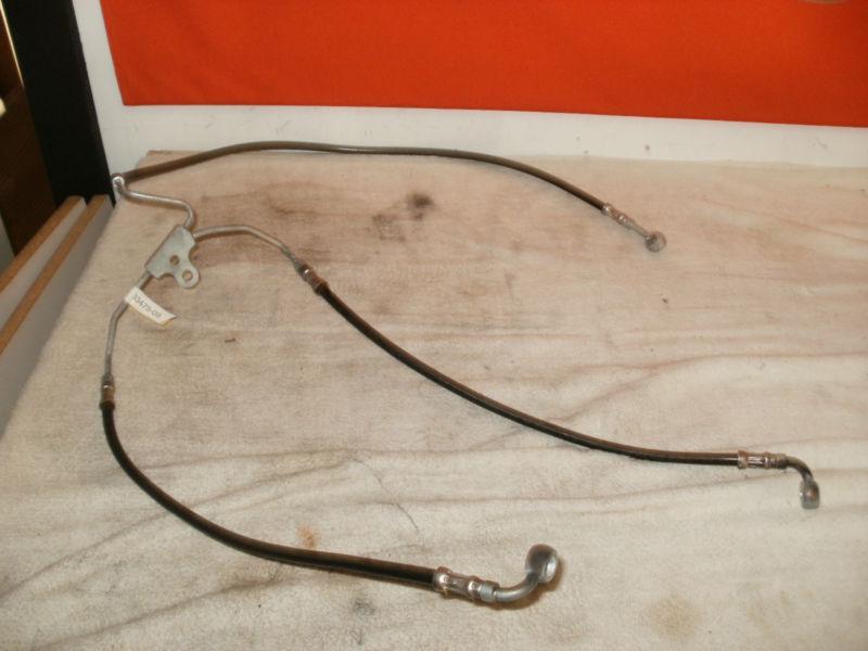 Harley touring front dual disc brake cable lines oem 83475-09