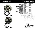 Centric parts 402.65030 front hub assembly