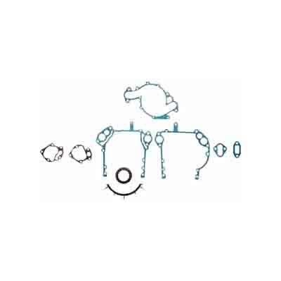 Fel-pro tcs45011 gasket timing cover cork/rubber cadillac 368/425/472/500 v8 kit