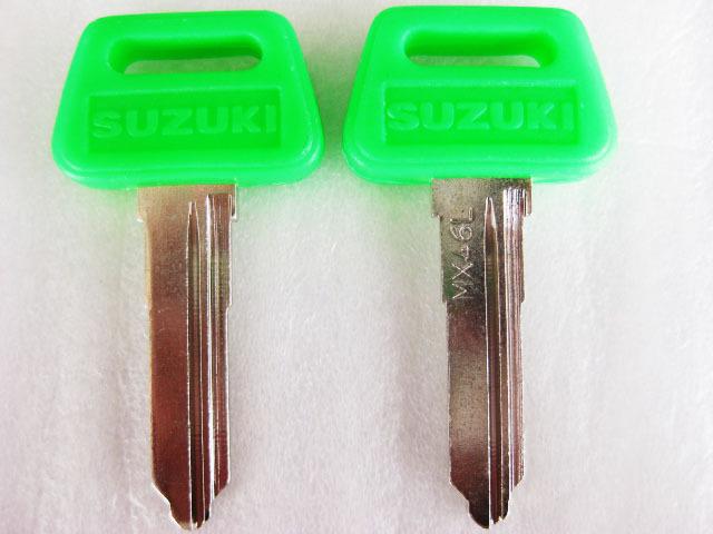 Suzuki blank key 2 pcs “green” right