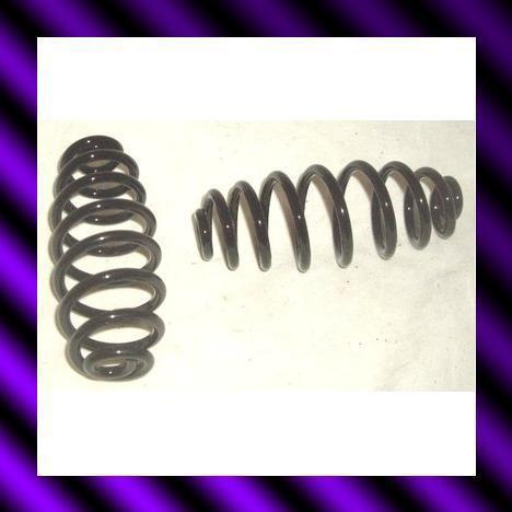 Solo seat coil springs gloss black 5"  victory  bobber chopper 