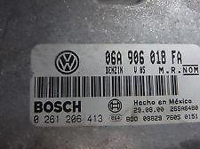 2000 vw jetta golf beetle 2.0l ecu computer 06a906018fa 06a 906 018 fa