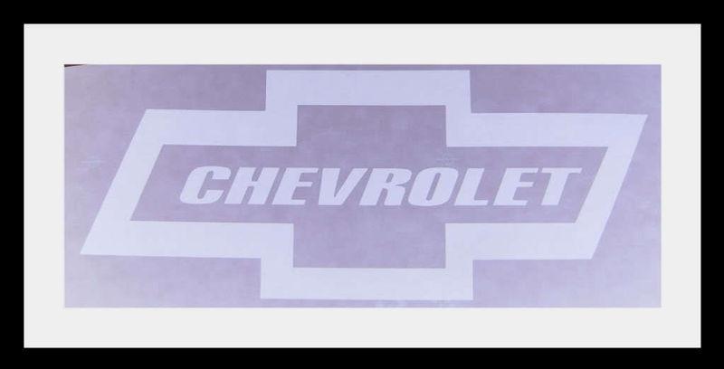 Chevrolet bowtie chevy  3m vinyl decal sticker graphic