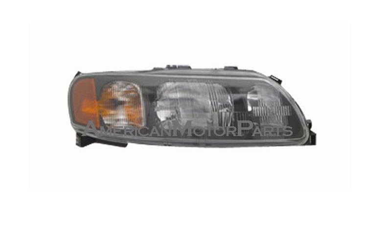 Passenger side replacement headlight halogen type 01-04 volvo s60 - 86935848