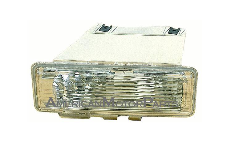 Passenger side replacement bumper park turn signal light chevy gmc oldsmobile