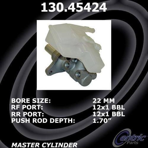 Centric 130.45424 brake master cylinder-preferred premium master cylinder