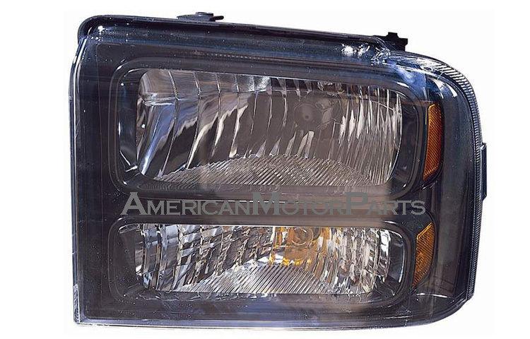 Left driver side replacement headlight ford f250 f350 f450 f550 - 6c3z13008db