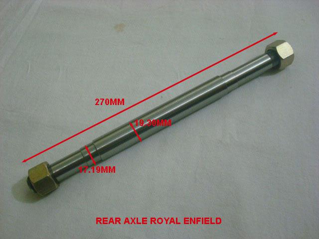 Royal enflied bullet . rear axle 270mm. old model bullet