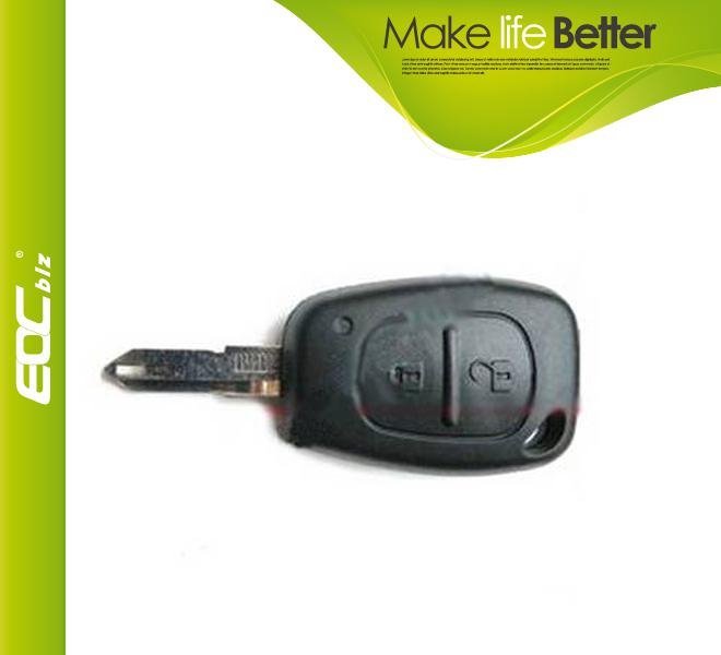 B0102 blank blade key fob for renault trafic master kangoo 2 button 1pcs