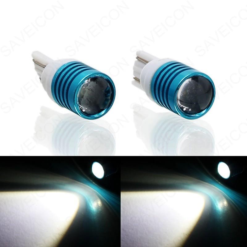 2pcs t10 168 cree r5 emitter 7w super bright led reverse back up lights bc