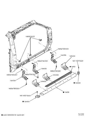 Yc3z16450ca step assy 01 02 03 04 05 06 07 08 09 f450sd