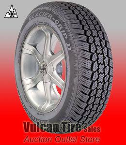 Mastercraft glacier-grip ii snow tires 235/65r16 103t new (set of 2) 235/65-16