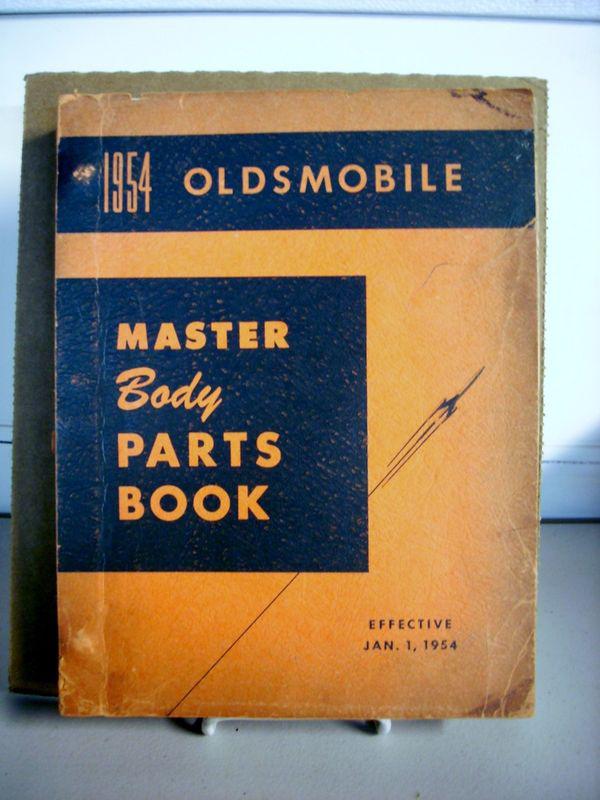 1940 1946 1947 1953 1954 oldsmobile dealer master body parts book manual catalog