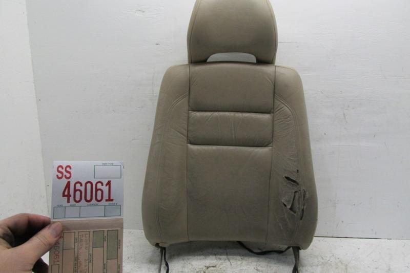 1996 volvo 850 sedan left front seat upper back cushion headrest oem damage