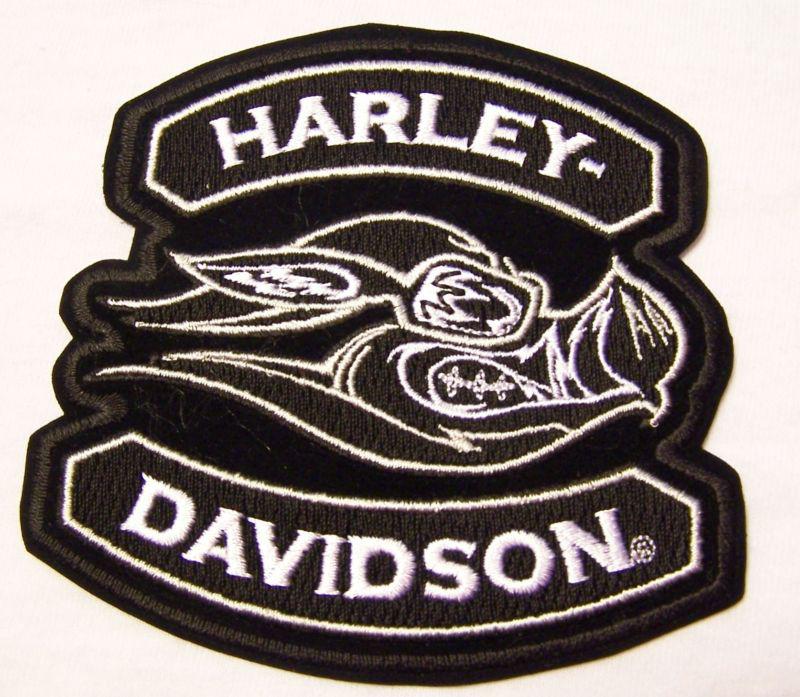 #1162 s harley motorcycle vest patch animal instincts em1100302