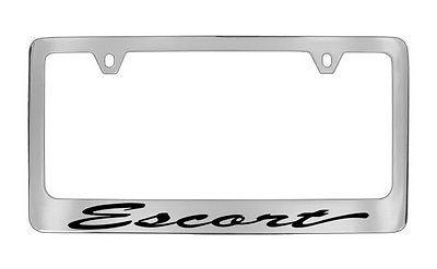 Ford genuine license frame factory custom accessory for escort style 2