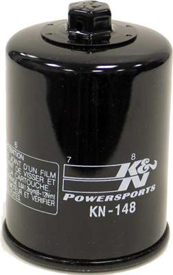 K&n oil filter (black) kn-148