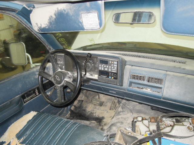 1990 chevy 3500 pickup sunvisor passenger rh blue 2322389