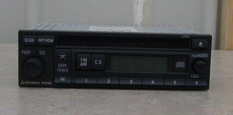  04 05 06 mitsubishi montero outlander cd radio mn141488 34u090