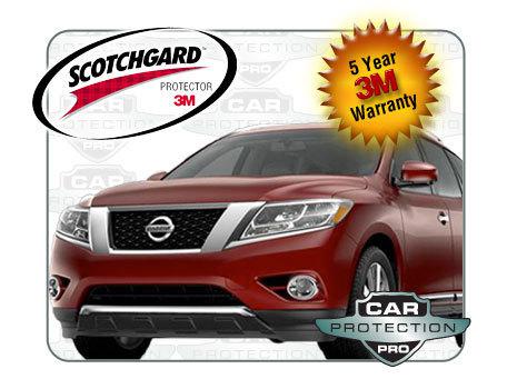 Nissan pathfinder 2013 3m scotchgard clear bra paint protection film kit