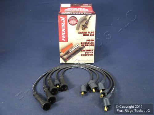 Federal parts 4605 spark plug wire set 82-88 310 gx sentra pulsar nx 1.5l i4