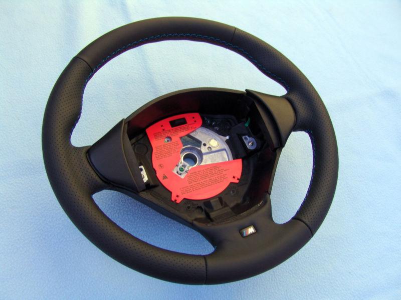 Bmw m technic sports steering wheel, e36 m3 new leather