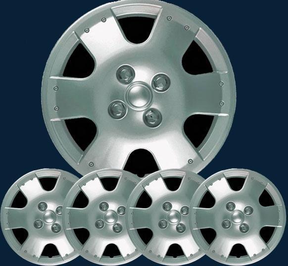 '00-05 toyota echo style 14" replacement hubcap wheel cover set/4 part # 193-14s