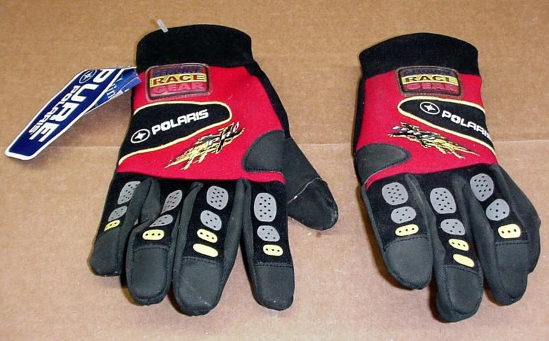 Polaris snowmobile sno x snow cross racing gloves pro mens s  new