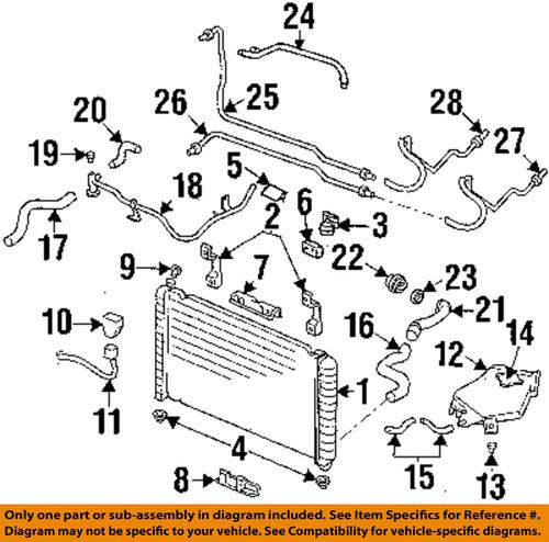 Gm oem 10324808 transmission cooling line/hose/auto trans oil cooler hose