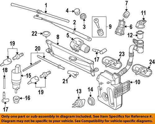 Volkswagen oem 5c7955425a windshield wiper blade/wiper blade